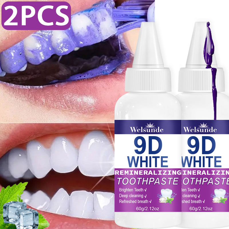 Remineralizing Toothpaste - 2PCS Whitening Toothpaste for Deep Cleaning