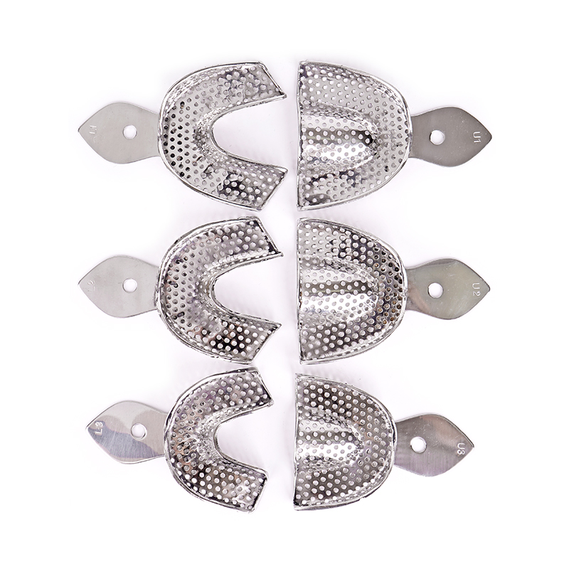 Teeth Whitening Trays - Stainless Steel Dental Impression Tray with