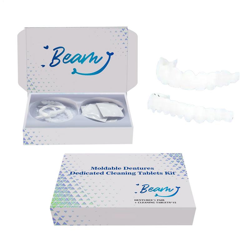 Teeth Whitening With Braces - Veneer Snapon Teeth Kit Fit Teeth