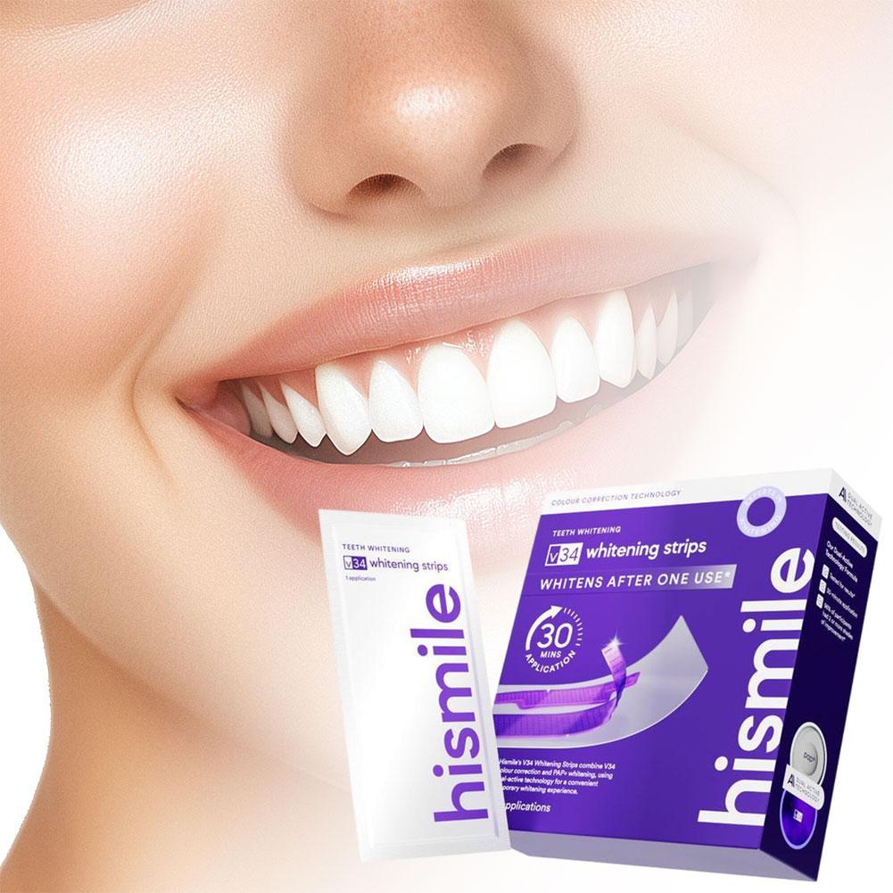 Teeth Whitening Strips - Purple Teeth Whitening Strip Tooth Stain