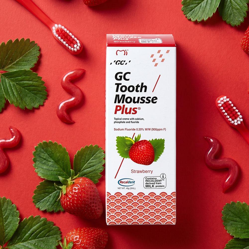 Remineralizing Toothpaste - Remineralizing Plus Tooth Mousse Strawberry Mint