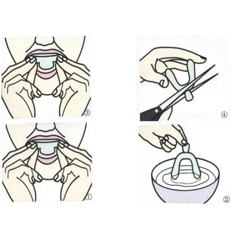 1/3/6pairs Silicone Mouth Guar - Teeth Whitening With Braces review and price