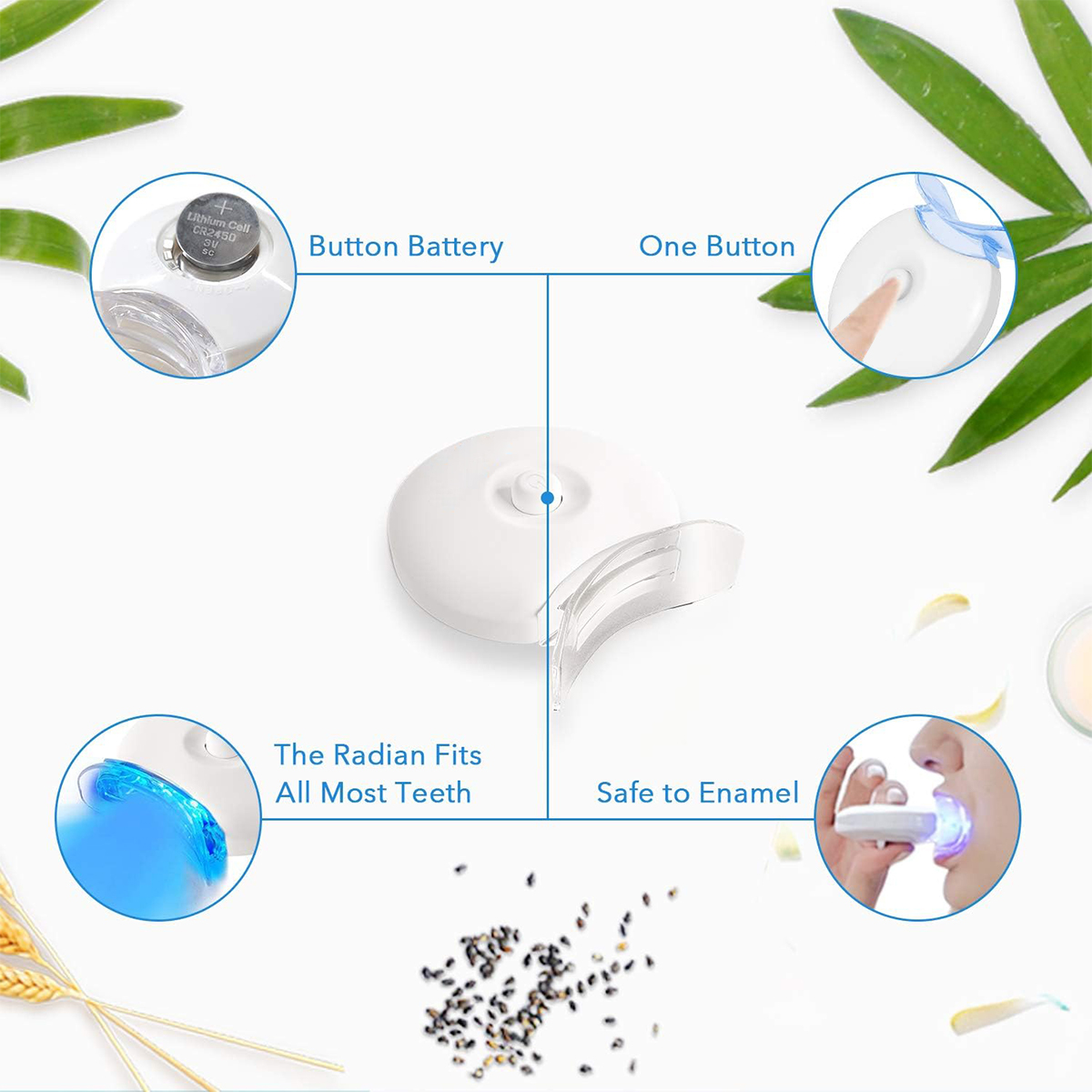 Teeth Whitening Kit - 5X LED L - Teeth Whitening Clinic review and price