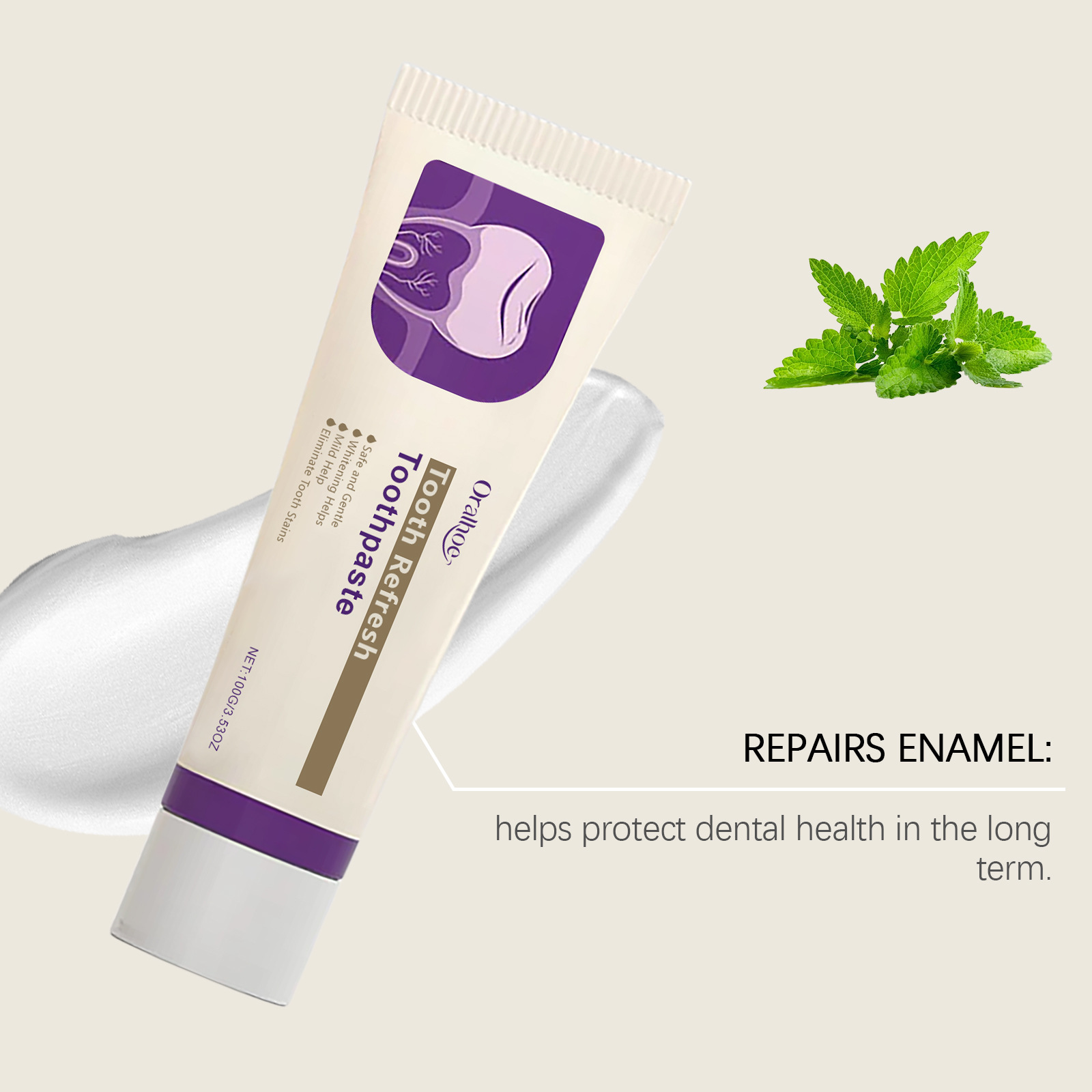 Teeth Refresh Toothpaste White - Remineralizing Toothpaste review and price