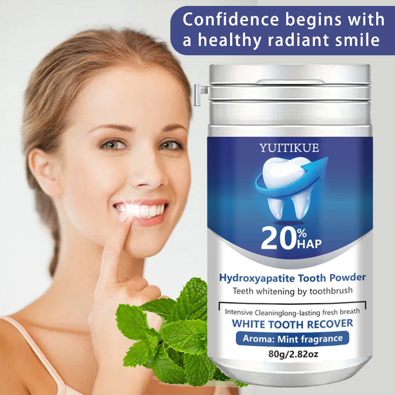 20% Hydroxyapatite Tooth Powde - Teeth Whitening With Baking Soda review and price