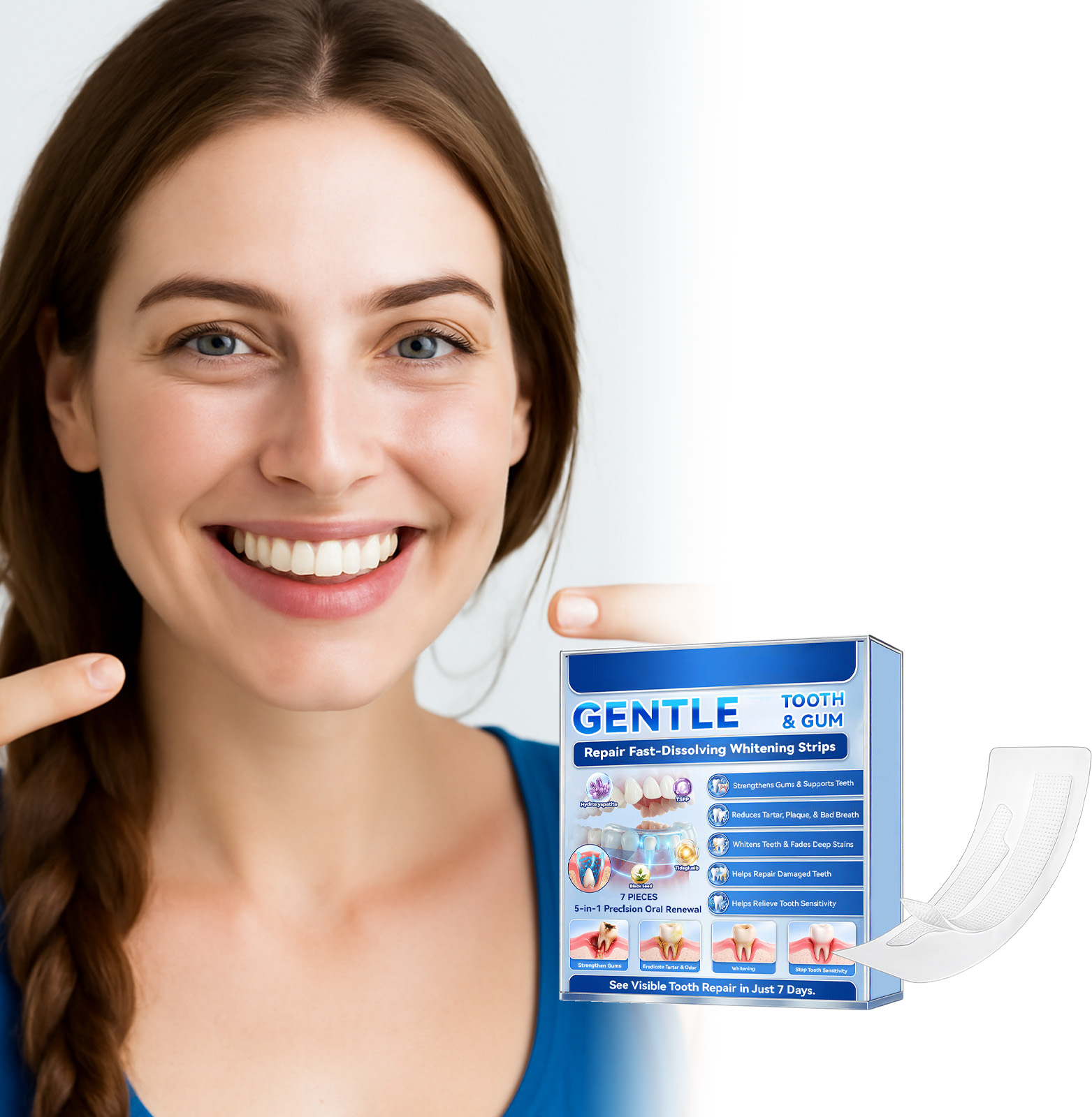 Teeth Whitening Strips Fast Re - Teeth Whitening Strips review and price