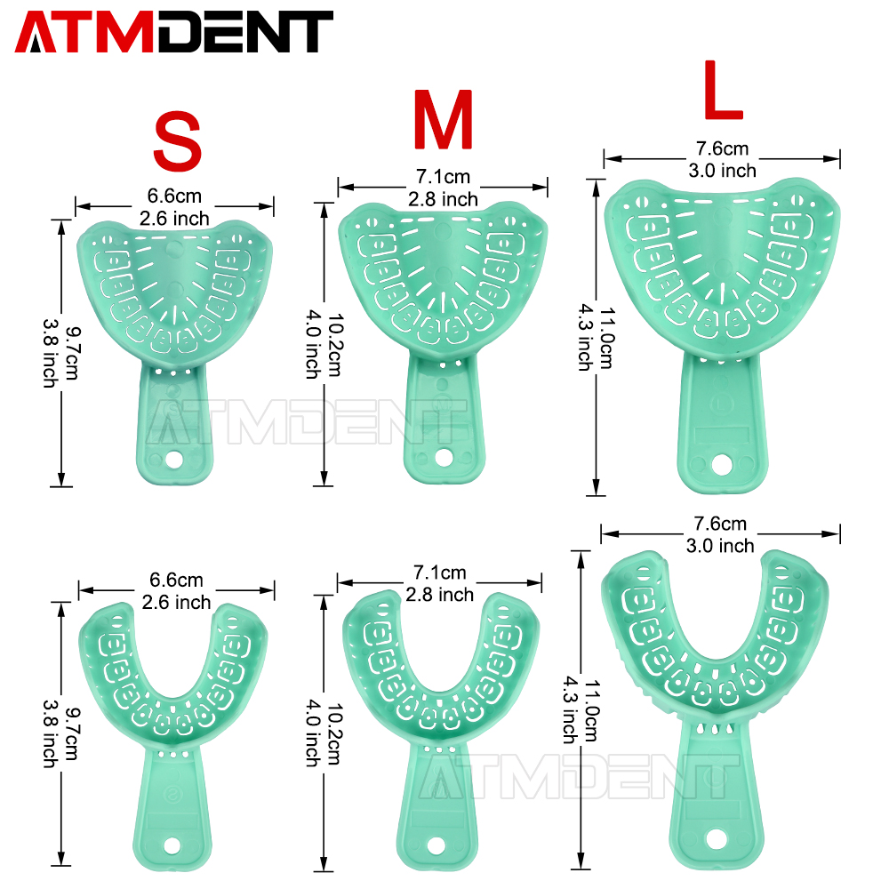6Pcs/Set Dental Impression Pla - Teeth Whitening Trays review and price