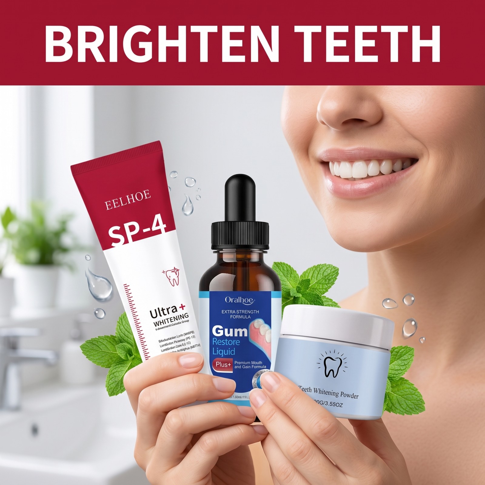 Oral Care Combo Set Whitening  - Teeth Whitening Clinic review and price