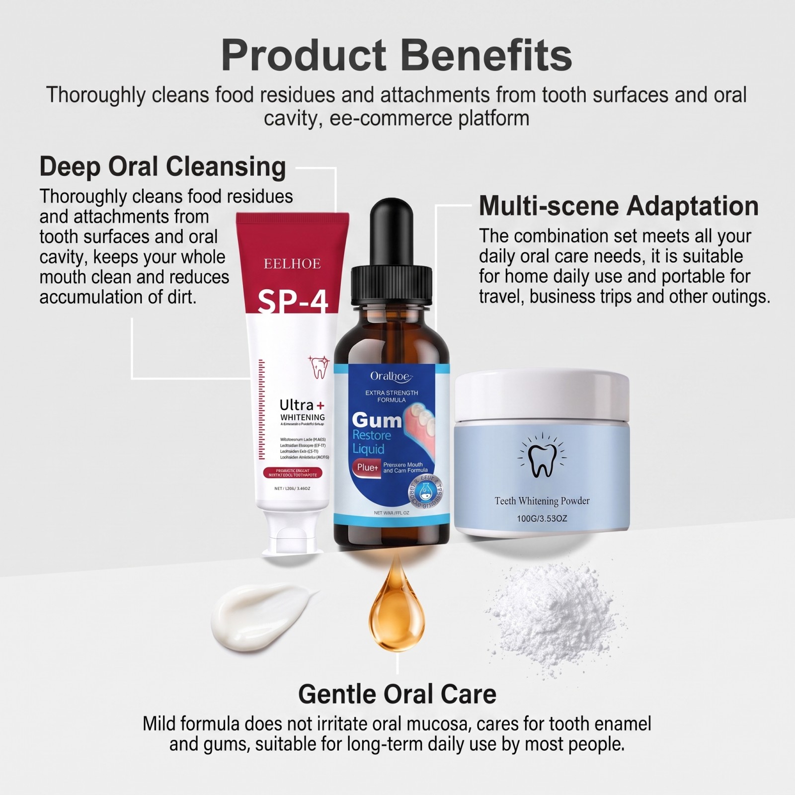 Oral Care Combo Set Whitening  - Teeth Whitening Clinic review and price