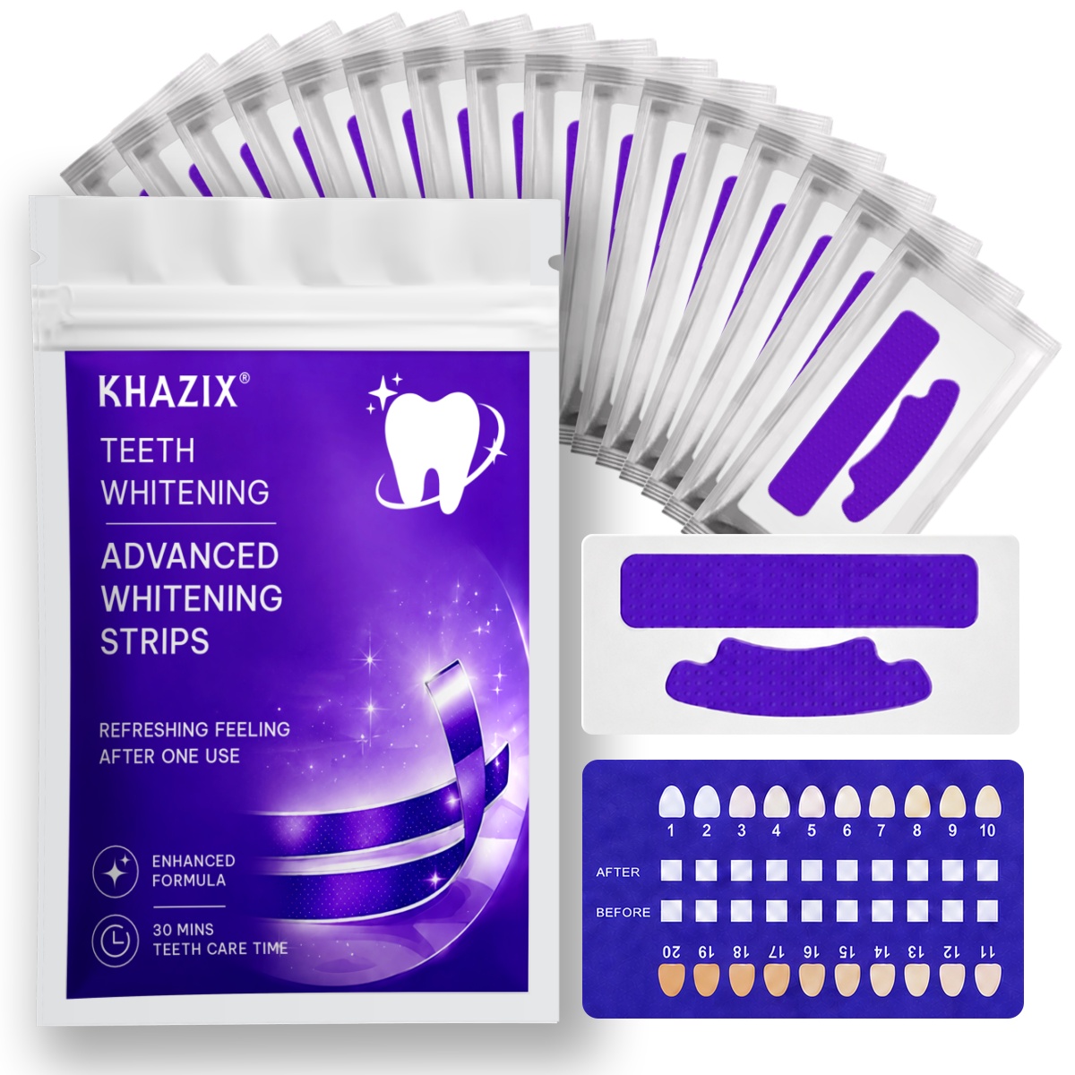 1/7 Pairs Teeth Whitening Stri - Teeth Whitening Strips review and price