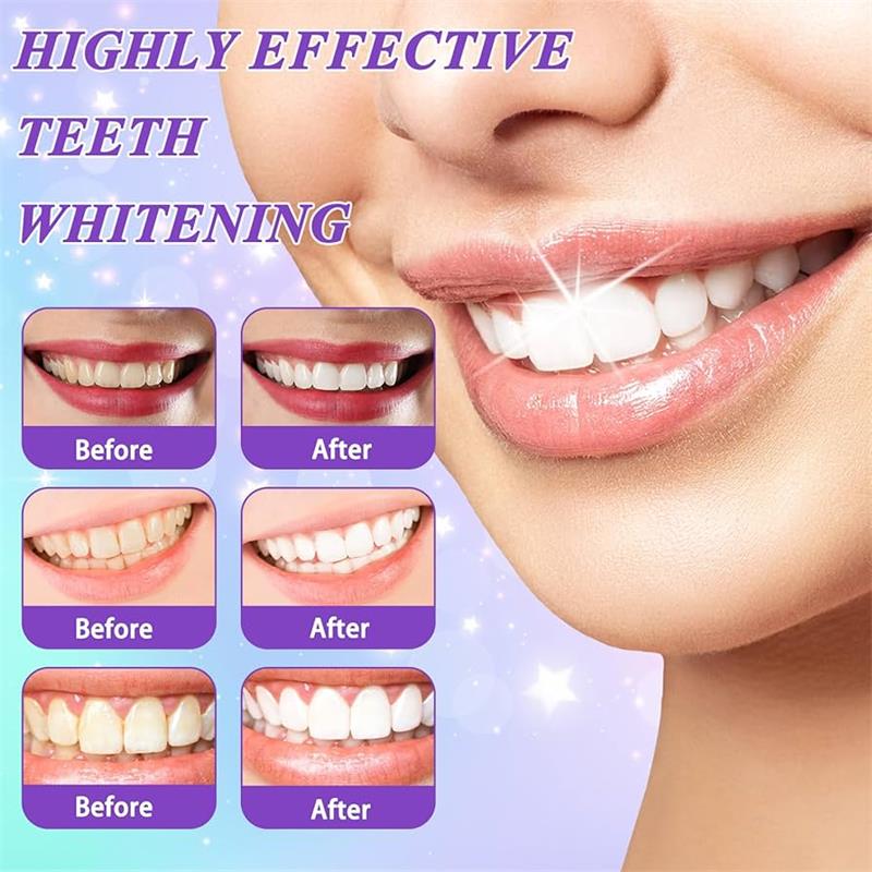 9D Purple Teeth Whitening Toot - Remineralizing Toothpaste review and price