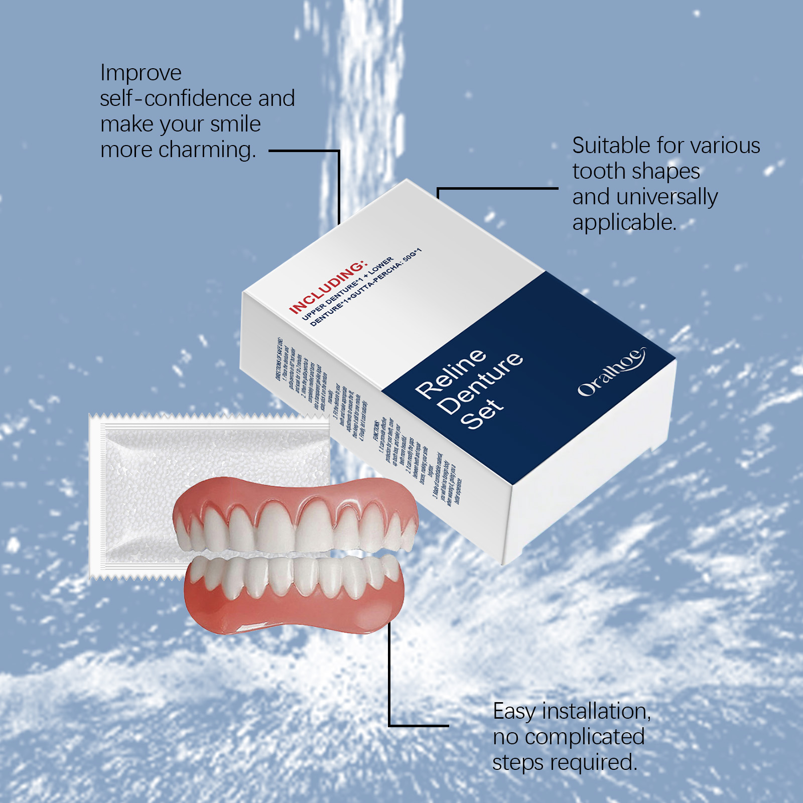 False Teeth Dentures Temporary - Teeth Whitening With Braces review and price