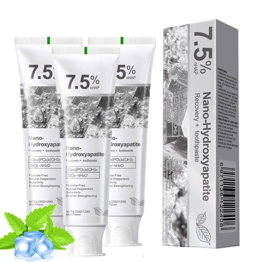 7.5% Nano Hydroxyapatite Tooth - Remineralizing Toothpaste review and price
