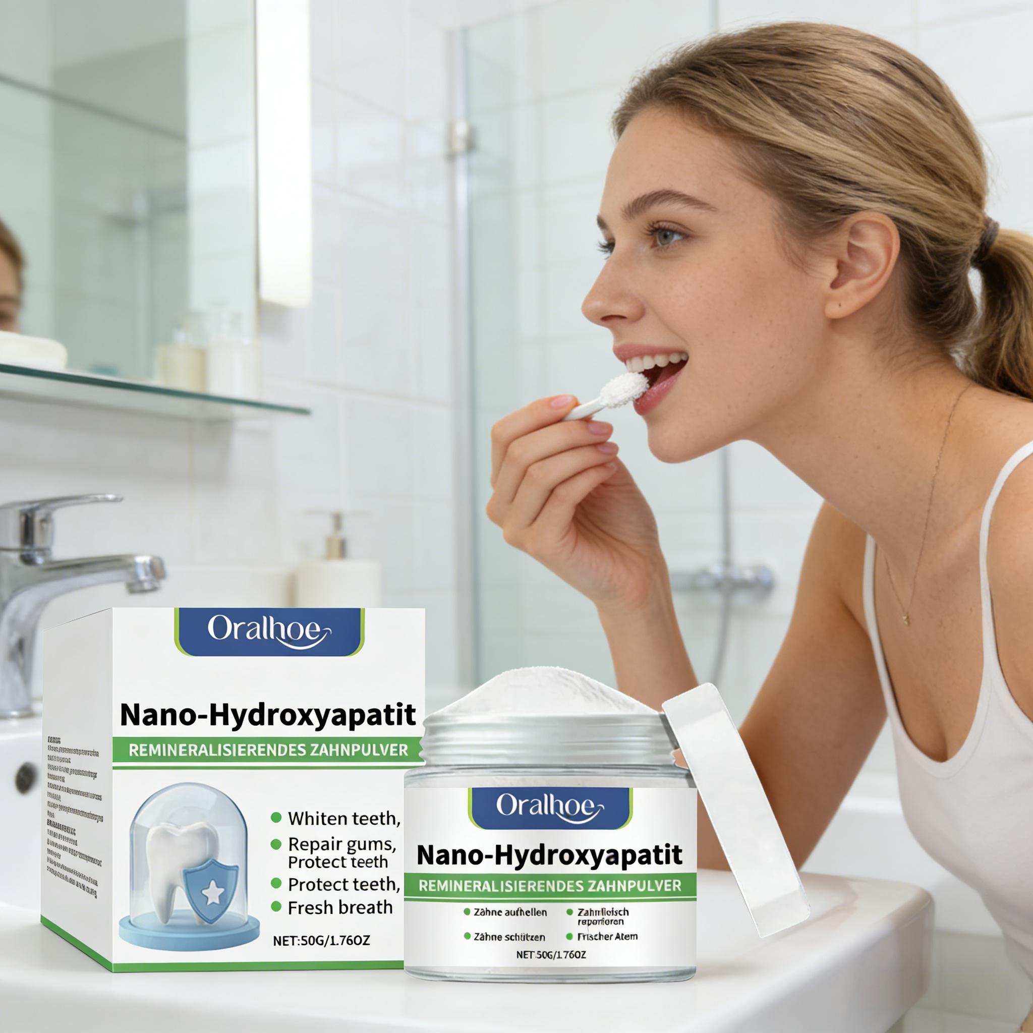 Oralhoe Whitening Tooth Powder - Teeth Whitening Remedies review and price
