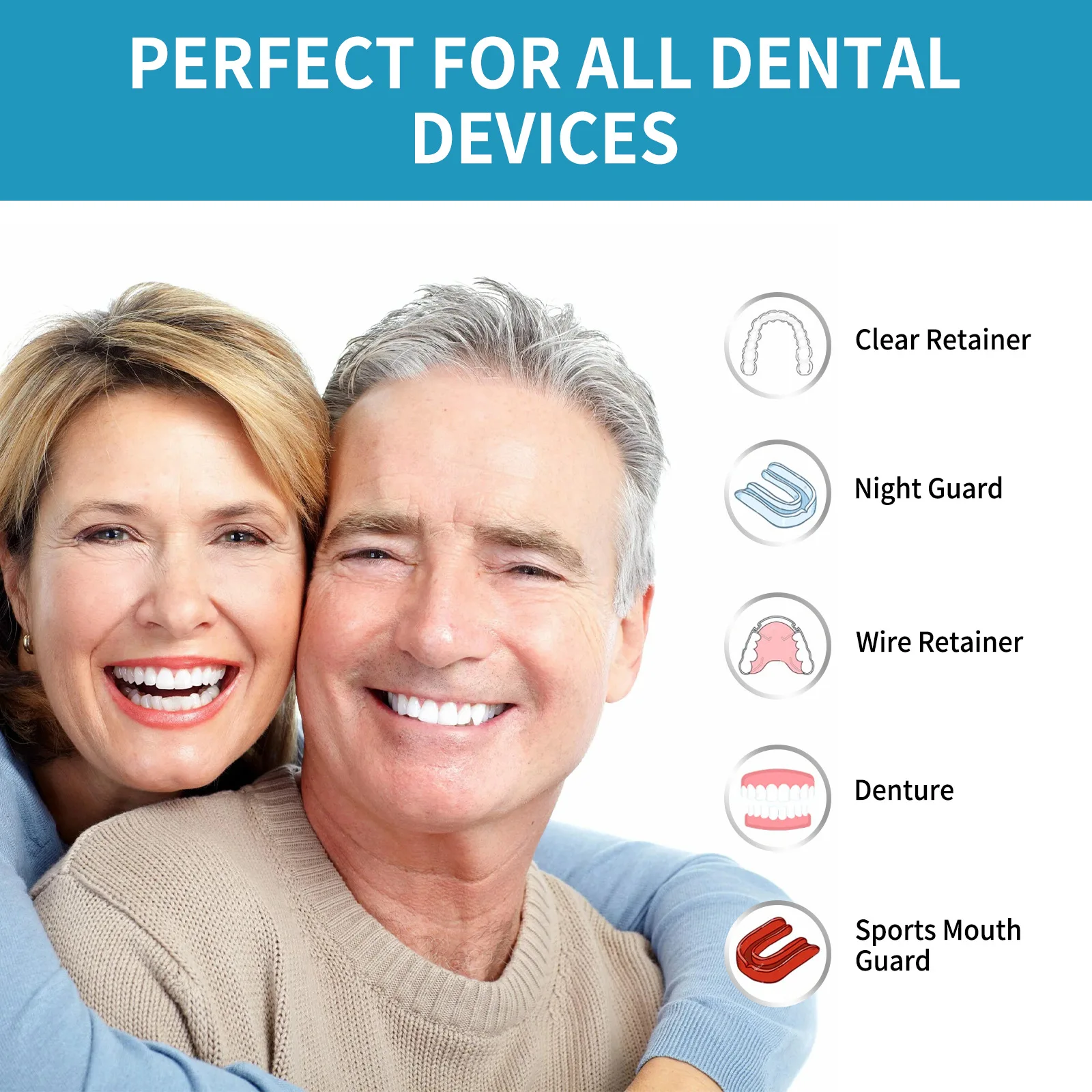 Aligner Denture Cleaner Foam D - Teeth Whitening With Braces review and price