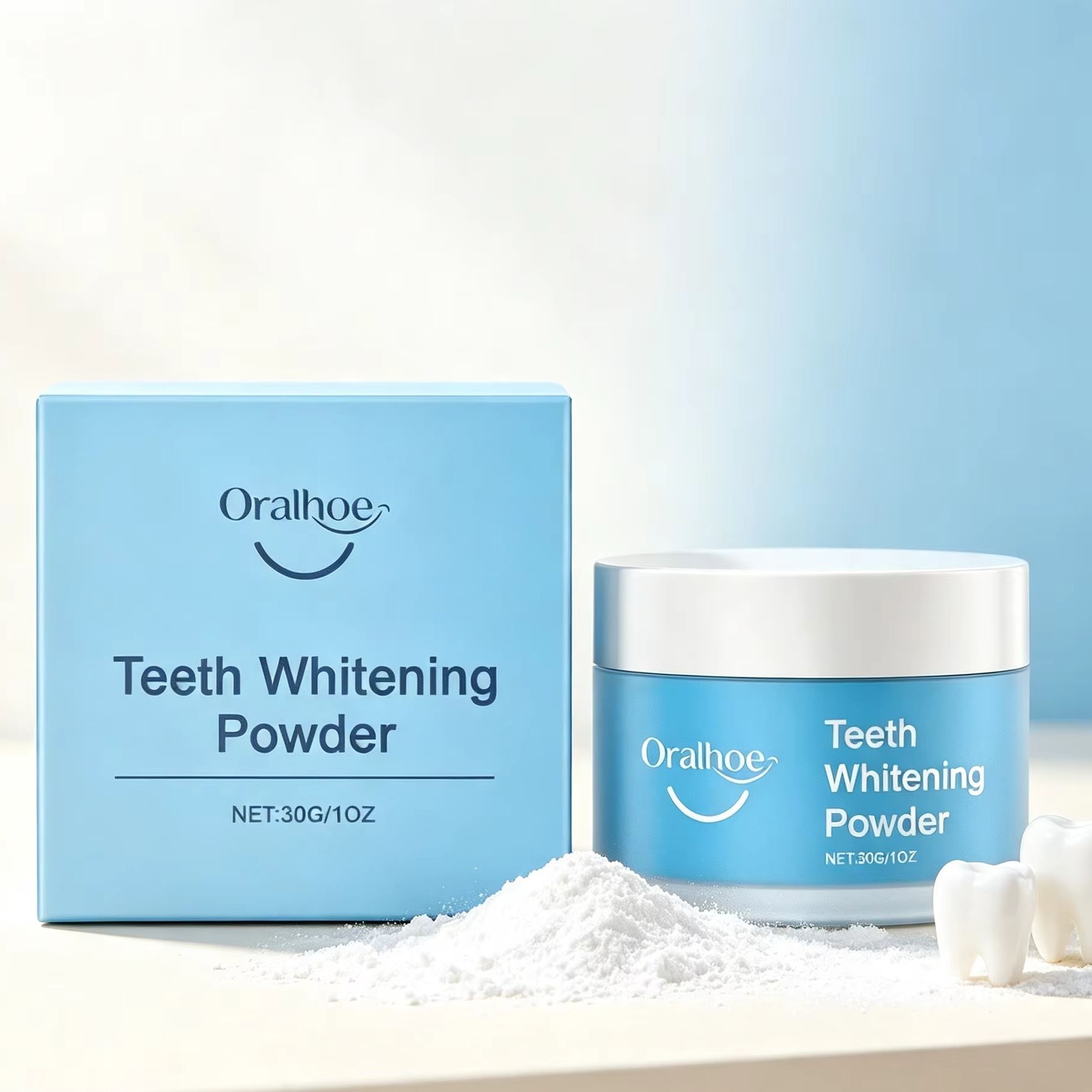 Oralhoe Tooth Powder for Brush - Teeth Whitening Remedies review and price