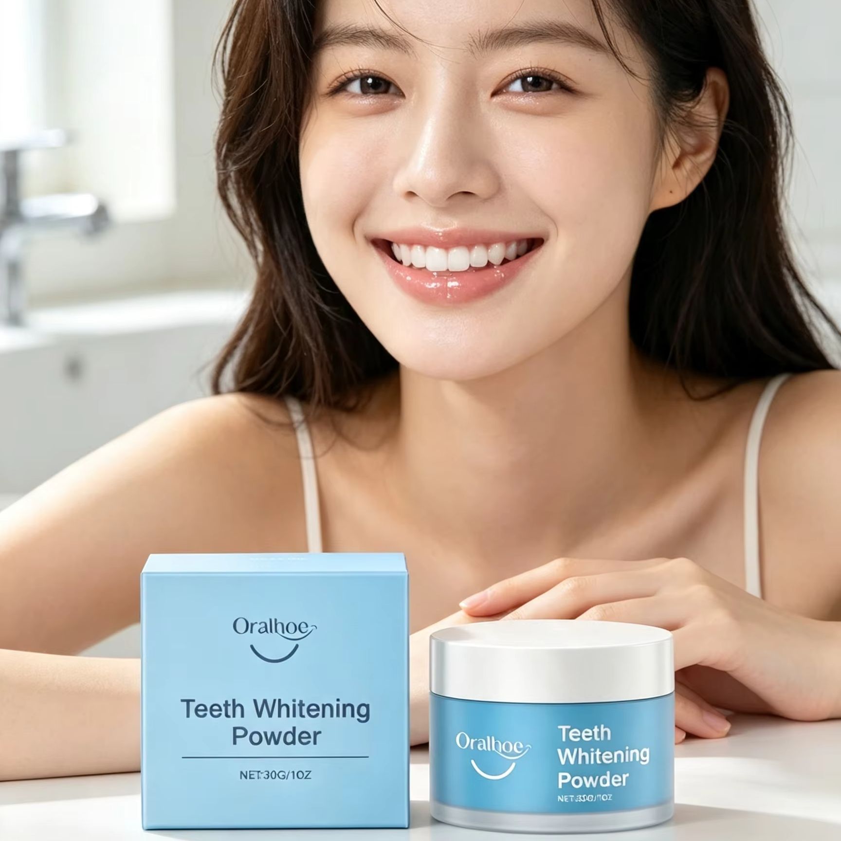 Oralhoe Tooth Powder for Brush - Teeth Whitening Remedies review and price