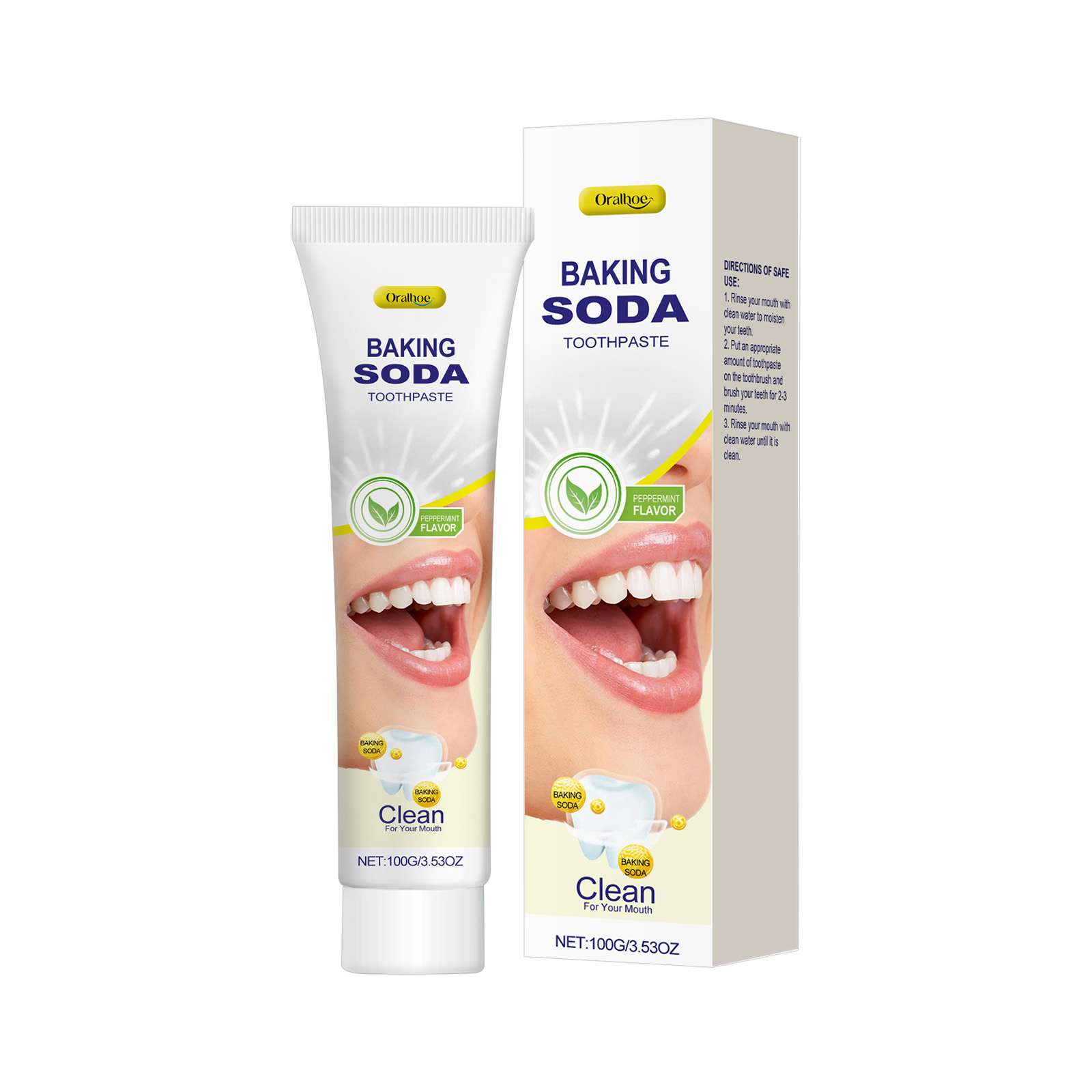 Baking Soda Toothpaste Deep Cl - Teeth Whitening With Baking Soda review and price