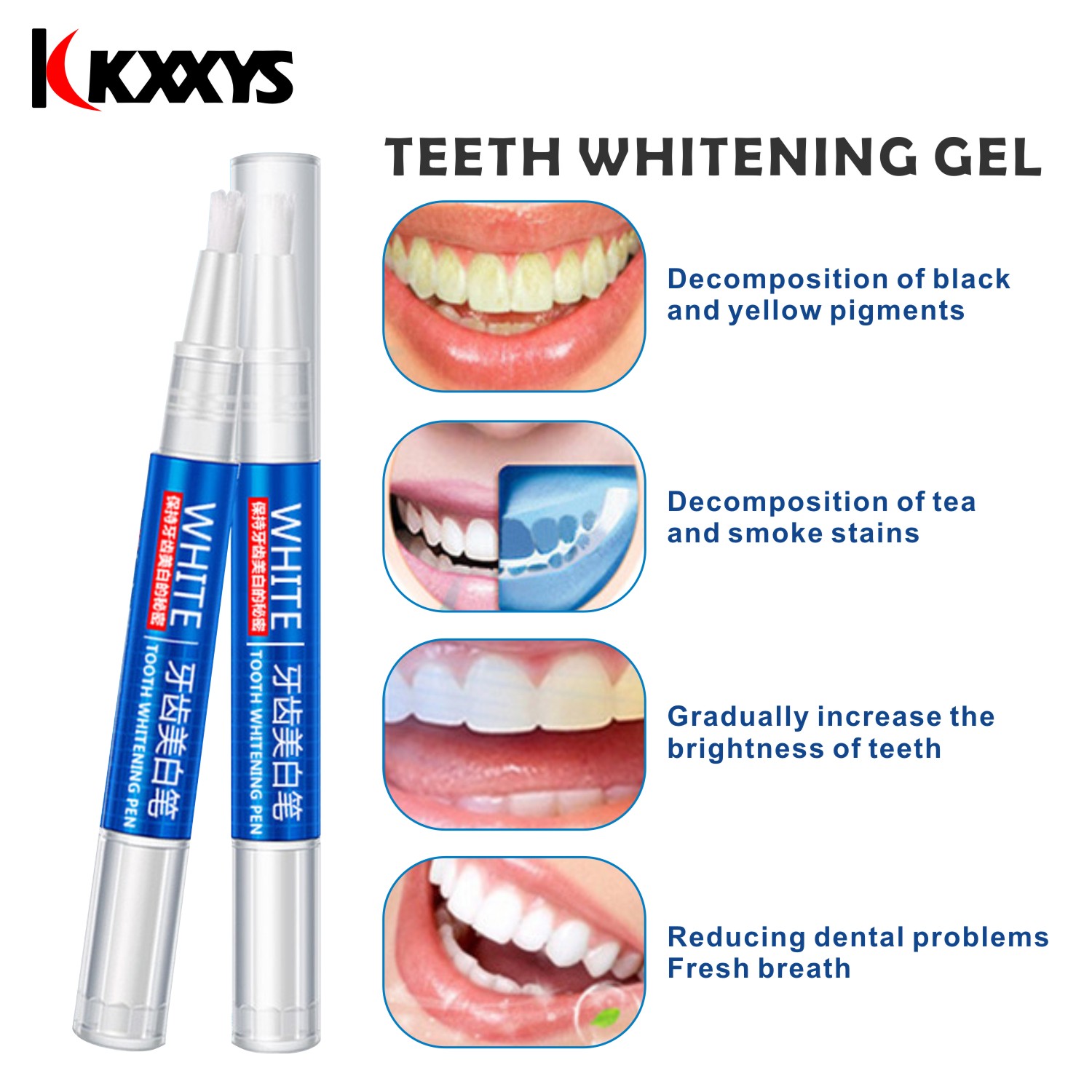 2pcs*3ml Popular White Teeth W - Teeth Whitening Pens review and price