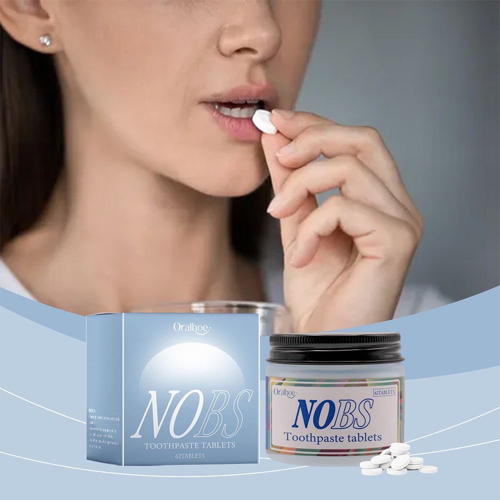 NOBS Toothpaste Tablets - Nano - Teeth Whitening With Baking Soda review and price