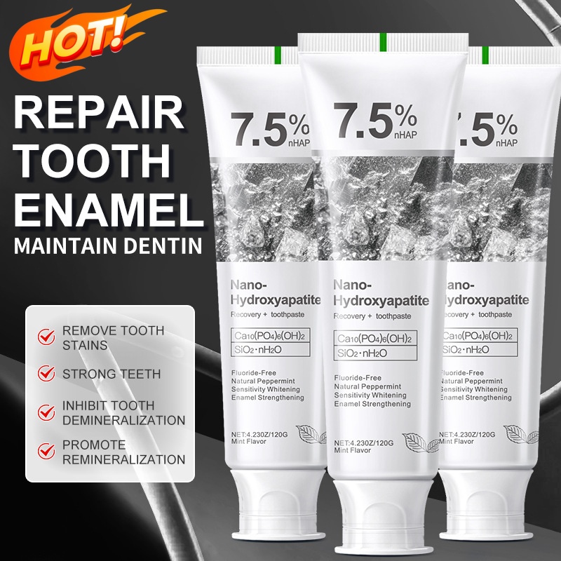 7.5% Hydroxyapatite Probiotic  - Remineralizing Toothpaste review and price