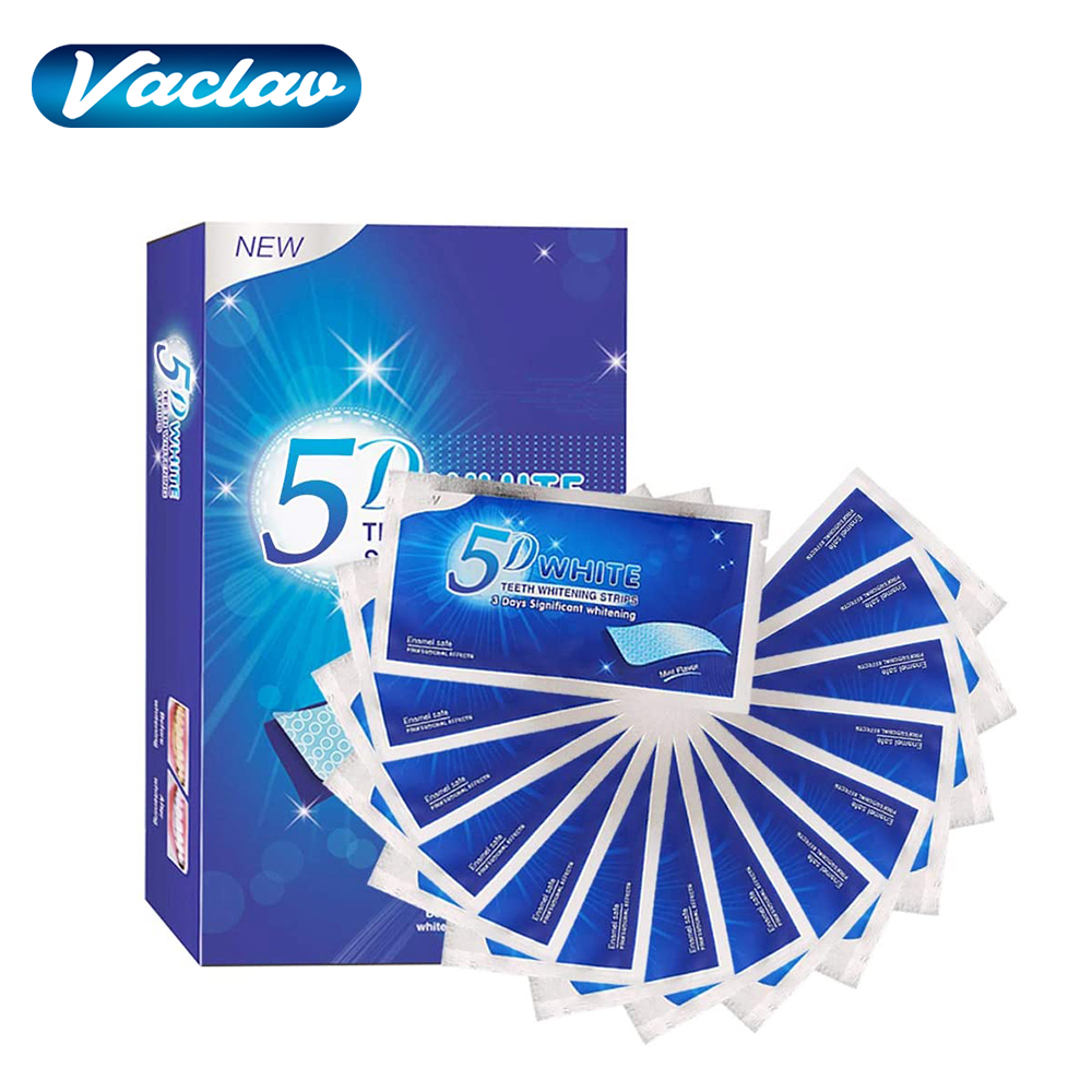 5D White Teeth Whitening Strip - Teeth Whitening Clinic review and price